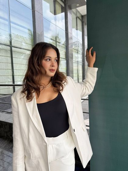 A moment of reflection before the big launch event for Godrej Properties.