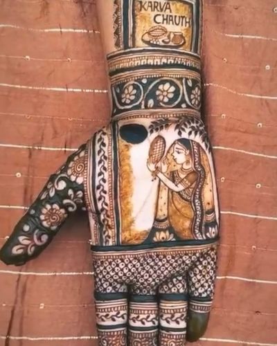 Karwa Chauth Mehndi
