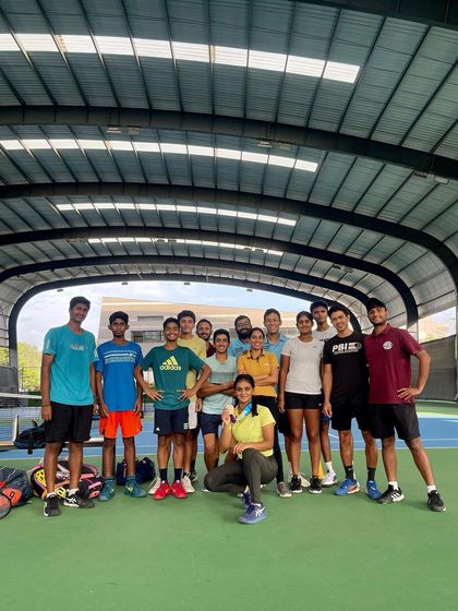 We congratulate our academy player Soha Sadiq and her team on winning the Bronze medal in Women's Doubles at the National Games in Goa. This highlights the caliber of athletes training at our facility.