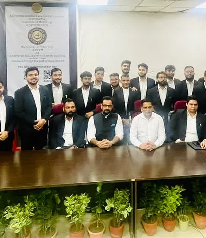 Another shot of our hardworking team. The app is a result of their determination and belief in our vision to make a difference.