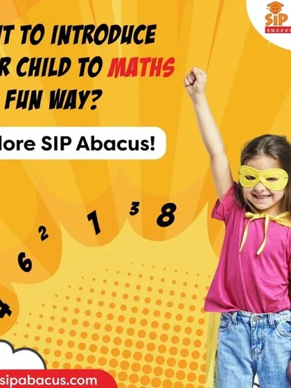 Want to introduce your child to math in a fun way? Explore our SIP Abacus program and watch them become a math superhero.
