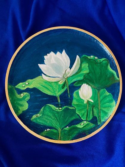 Greengold - Indian Artisan Home Decor Painted Gardens: Botanical & Nature-Inspired Art photo 6