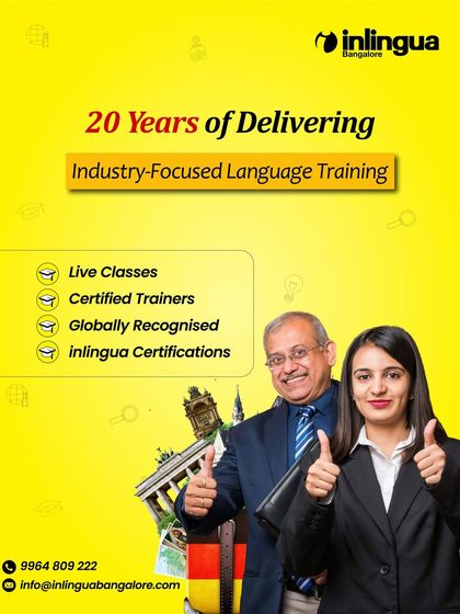 Inlingua - Corporate Language Training Our 20-Year Legacy of Language Excellence photo 5