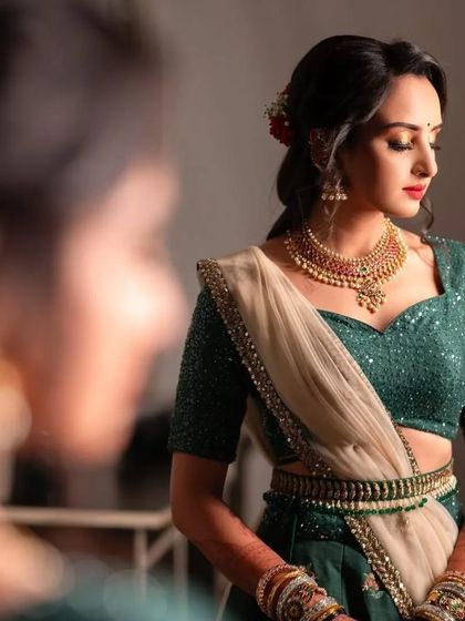 G Suhasini - Bridal & Occasion Makeup Engagement & Pre-Wedding Looks photo 12