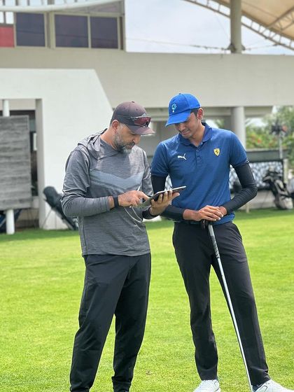 The everyday hustle at the academy is real. Our coaches are constantly problem-solving on the range, using their collective expertise to help players improve.