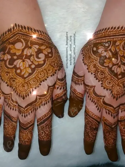 Azra Mehendi - Mehendi Artistry Party & Guest Mehendi photo 34