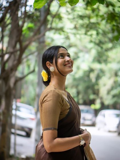 A moment of peace, looking up at the trees. Nature and simple moments are a huge source of inspiration for my music.