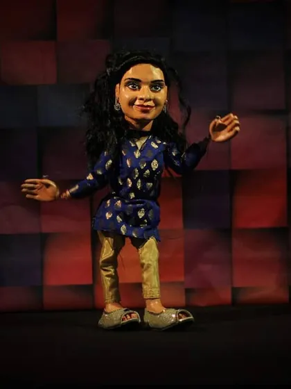 Another one of our custom-made puppets, full of personality and ready to perform. These are perfect for corporate events or private celebrations.