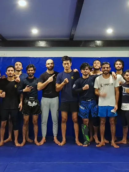 The strength of the wolf is the pack. The team rallies behind Coach Rahul ahead of his MFN fight. We train together, we support each other, and we win together.