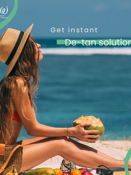 Get an instant de-tan solution at our clinic. Our expert doctors evaluate your skin to prescribe a customized range of treatments, from peels to lasers, to effectively remove tan and restore your skin's brightness.