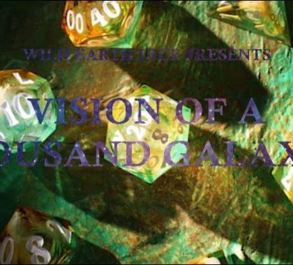 The title card from a launch video we created for a new dice collection, showing our capabilities in video production and graphic overlays.