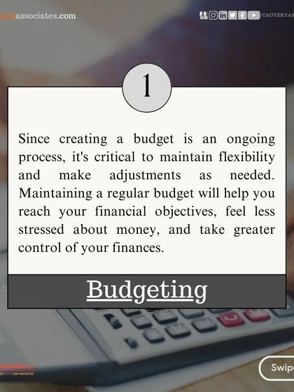 A duplicate visual on the importance of budgeting. A budget is your roadmap to financial success.