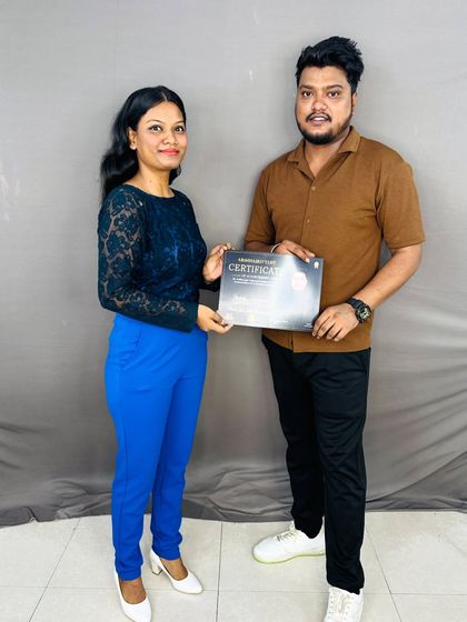 Another happy student from batch 0.10. It was a pleasure to teach such a dedicated group.