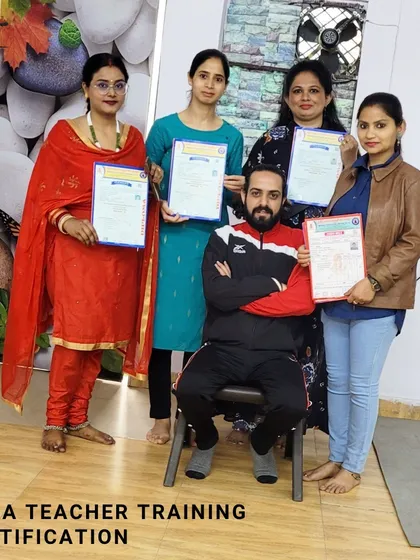 I am dedicated to sharing the knowledge of yoga with those who want to teach. Here I am with my students who have successfully completed their Yoga Teacher Training Certification, ready to start their own journeys as instructors.