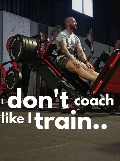 I don't coach like I train. My personal training involves experimentation, but my coaching is about applying proven, evidence-based principles tailored to the individual. The results of the people I coach are the true reflection of my methods.
