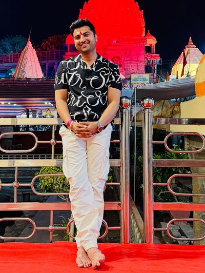 At the temple at night. Faith provides a guiding light through the most challenging of times.