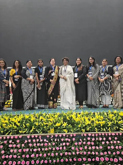 Another group picture from the beautifully organized event by NALSA & NCW.