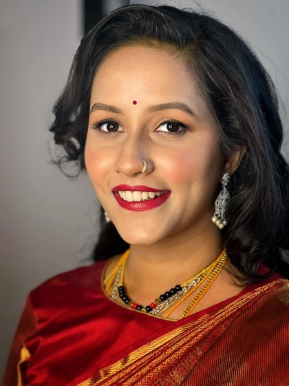 Himabindu - Bridal Makeup Engagement & Reception Glam photo 34