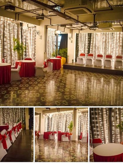 The beautifully decorated venue for the India Tango Festival. We create an elegant and inviting atmosphere to make the experience special for everyone attending.