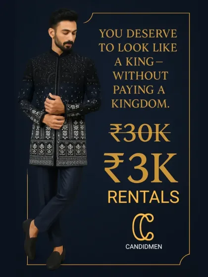CandidMen - Men's Occasion Wear Rental Why Rent? The Smart Choice photo 29