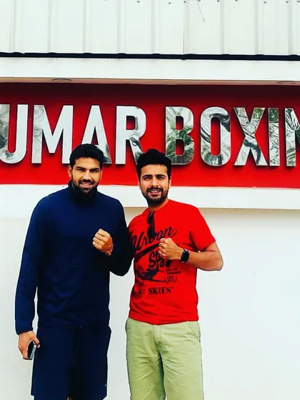 When a squash champion meets a boxing champion. With two-time Olympian and Arjuna Awardee, boxer Manoj Kumar.