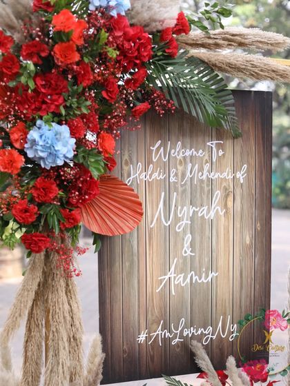 Vibrant Haldi & Mehendi Functions photo 85