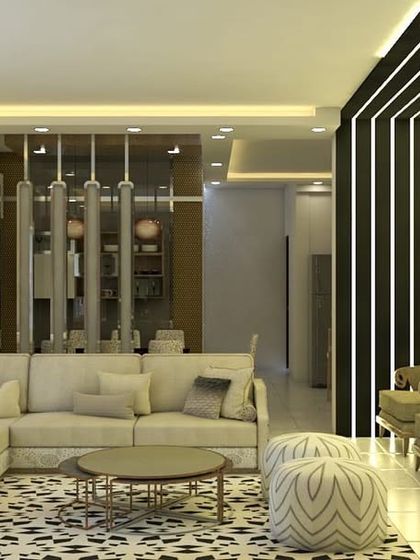 Global Furnovate - Interior Design & Turnkey Projects Luxurious Living & Dining Rooms photo 42