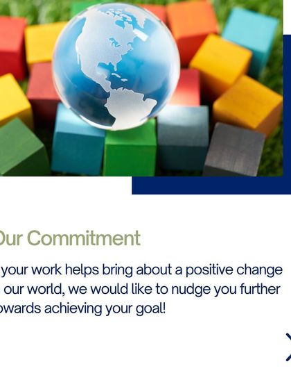 Our commitment is to support those whose work brings positive change, helping them achieve their goals through expert legal guidance.