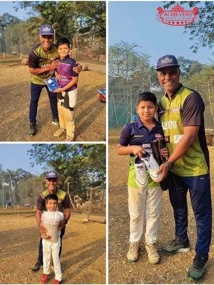 More of our students receiving sponsored gear, from shoes to chest guards.