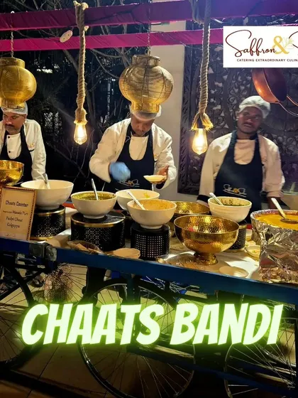 Nothing brings more energy to an event than a live chaat bandi. Our station is a feast for the senses, serving up everything from tangy pani puri to savory papdi chaat with the highest standards of hygiene and the freshest ingredients.