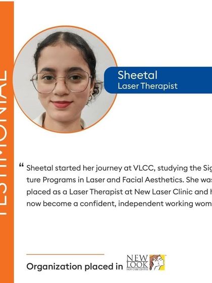 VLCC School of Beauty - Advanced Skincare & Aesthetics Launch Your Career: Placements & Testimonials photo 6