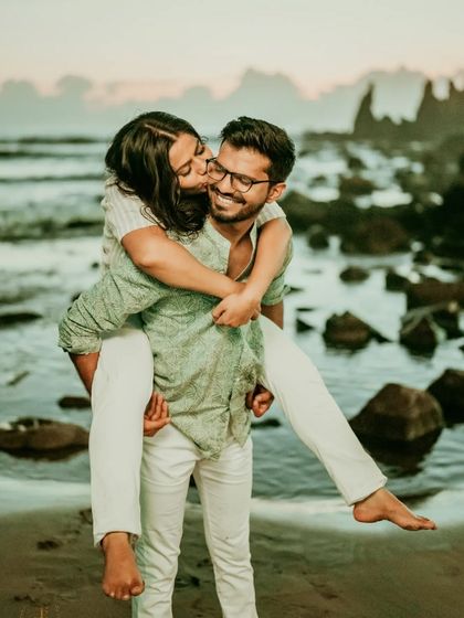 The Wedding Pictures - Destination Wedding Coverage Coastal Romance: Goa & Beach Pre-Weddings photo 24