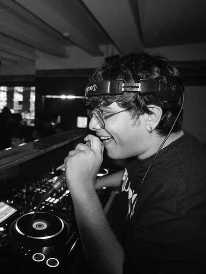 Saying random stuff on the mic is my favorite timepass. It's all about breaking the barrier between the DJ and the crowd and having some fun.