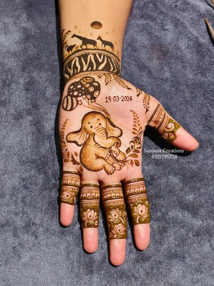 This adorable baby elephant design is guaranteed to make you smile. Perfect for a baby shower or just for fun.