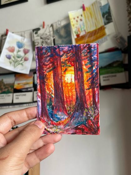 Anupama - Custom Artwork & Murals Creative Experiments: Pantone Landscapes & Tiny Art photo 7