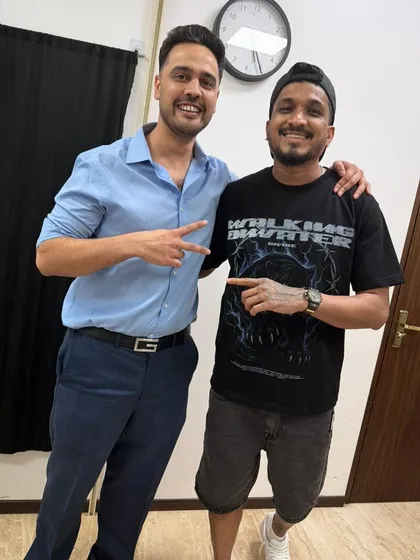 It was a pleasure to have the powerhouse musician DIVINE visit the clinic. It's always great to connect with people who are masters of their craft.