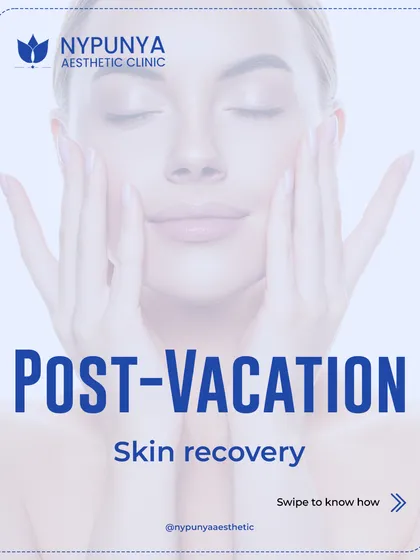 Post-vacation skin recovery is essential. Sun, travel, and dehydration can take a toll. I offer gentle yet effective treatments like HydraFacials and OxyPeels to restore your skin's health and radiance.