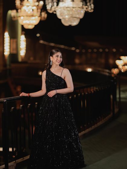 A beautiful smile from my lovely client. I always love dolling her up for special events.