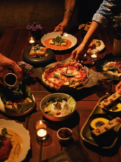 Evenings here are for connection and indulgence. I love creating intimate, candlelit dinners where the flavors are heartfelt and the forest provides a symphony of natural sounds.