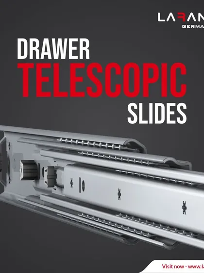 Smooth motion, sleek design, and German precision in every slide. My high-quality drawer telescopic slides are perfect for a seamless and silent operation.