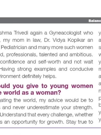 An excerpt from my article in the Aestheticians Journal for Women's Day. I share my advice for young women to embrace their uniqueness, build a strong support system, and never let fear hold them back from their dreams.