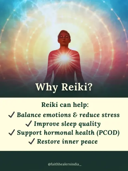 I am offering a FREE Reiki Healing Giveaway for 10 lucky winners. If you are struggling with stress, insomnia, or PCOD, this is your chance to experience the balancing power of Reiki.