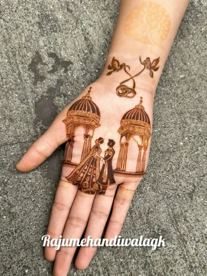 Raju Mehendi - Festive Mehendi Karwa Chauth Mehendi photo 10