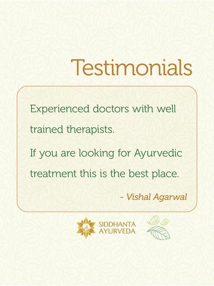 Siddhanta Ayurveda - Skin & Hair Care Patient Stories photo 3