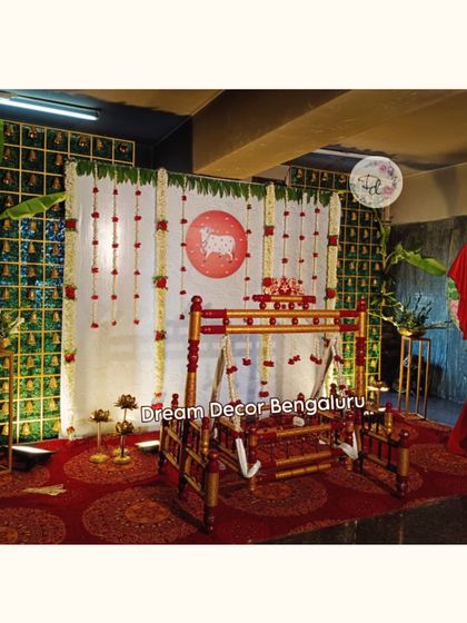 Dream Decor - Traditional & Ceremonial Decor Baby Blessings: Seemantha & Naming Ceremonies photo 36