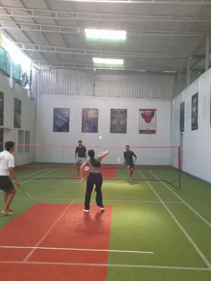 More action from our doubles matches, showing different players and games. Every day is a new challenge on the court!