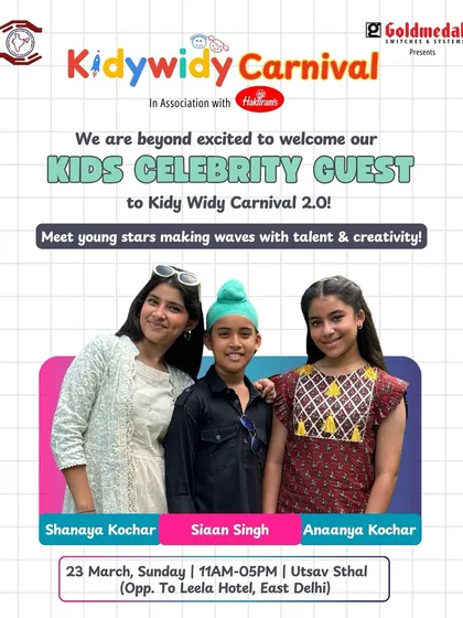 Putting the spotlight on our rising star celebrity guests. Meeting these young trailblazers gives other kids role models to look up to and encourages their own talents.