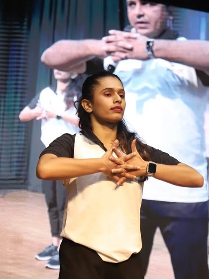 Leading a practical session as part of the fitness management course at Yenapoya University. My goal is to provide students with both the theoretical knowledge and hands-on experience they need.