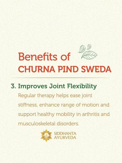 Siddhanta Ayurveda - Pain & Joint Care Our Signature Pain Relief Therapies photo 7