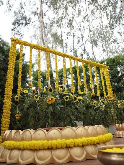 Wedding Stories - Event Design & Decor Vibrant Haldi Ceremonies photo 3
